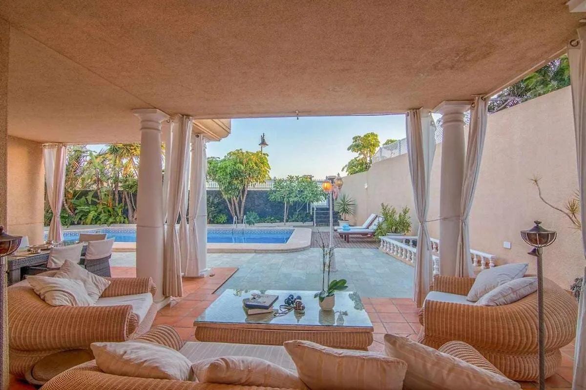 Villa La Concha Beachfront Heated Pool Playa Honda  Spain
